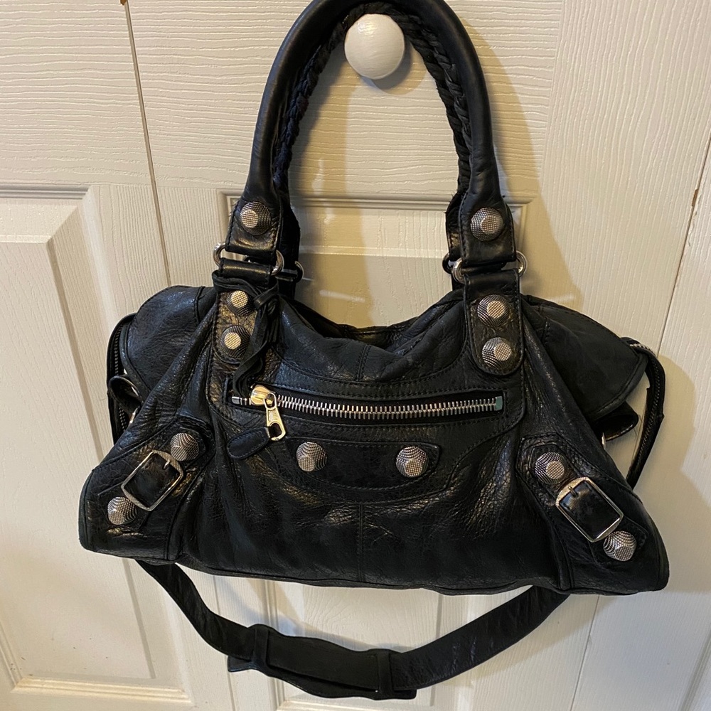 Balenciaga Motocross Giant City Bag
